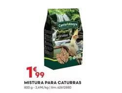 Oferta de Mistura Para Caturras por 1,99€ em Bricomarché