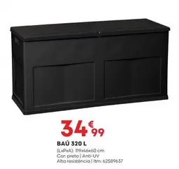 Oferta de Baú 320 L por 34,99€ em Bricomarché