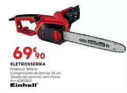 Oferta de Einhell - Eletrossferra por 69,9€ em Bricomarché