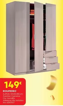 Oferta de Roupeiro por 149€ em Bricomarché