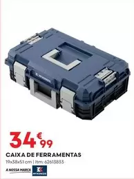 Oferta de A+ - Caixa De Ferramentas por 34,99€ em Bricomarché