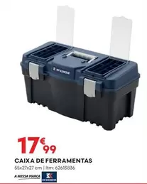 Oferta de A+ - Caixa De Ferramentas por 17,99€ em Bricomarché