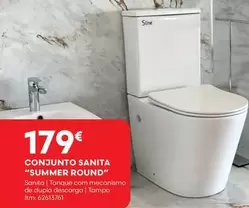 Oferta de .Com - Conjunto Sanita "Summer Round" por 179€ em Bricomarché