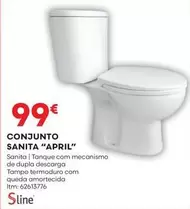 Oferta de .Com - Conjunto Sanita "April" por 99€ em Bricomarché