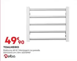 Oferta de Delba - Toalheiro por 49,9€ em Bricomarché