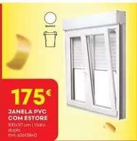 Oferta de Janela Pvc Com Estore por 175€ em Bricomarché