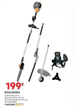 Oferta de Roçadora por 199€ em Bricomarché