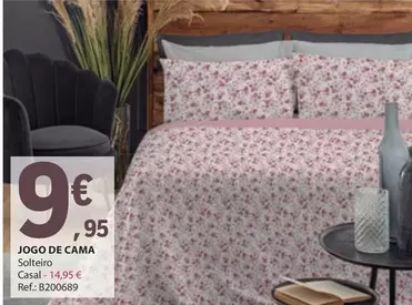 Oferta de Jogo De Cama por 9,95€ em E.Leclerc