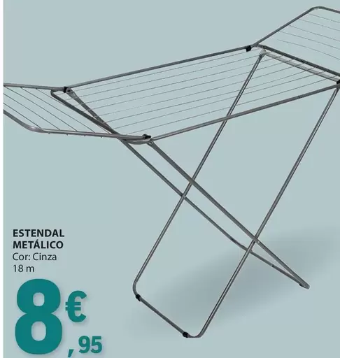 Oferta de Estendal Metálico por 8,95€ em E.Leclerc