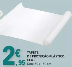 Oferta de €CO+ - Tapete De Proteção Plástico Eco+ por 2,95€ em E.Leclerc