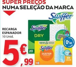 Oferta de Swiffer - Recarga Espanador por 5,99€ em E.Leclerc