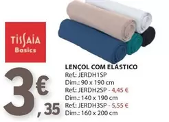 Oferta de Lençol Com Elastico por 3,35€ em E.Leclerc