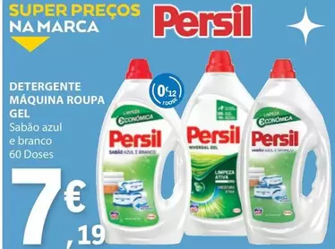 Oferta de Persil - Detergente Maquina Roupa por 7,19€ em E.Leclerc