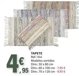 Oferta de Tapete por 4,95€ em E.Leclerc