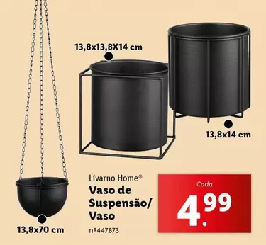 Oferta de Vaso De Suspensao/ Vaso por 4,99€ em Lidl