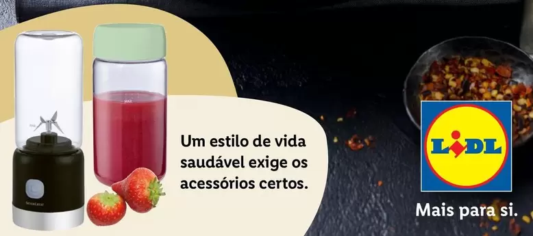 Oferta de Lidl - Um Estilo De Vida Saudável Exige Os Acessórios Certosem Lidl