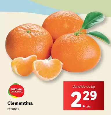 Oferta de Portugal - Clementina por 2,29€ em Lidl