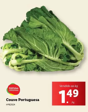 Oferta de Portugal - Couve Portuguesa por 1,49€ em Lidl