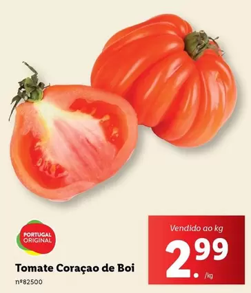 Oferta de Portugal - Tomate Coracao De Boi por 2,99€ em Lidl