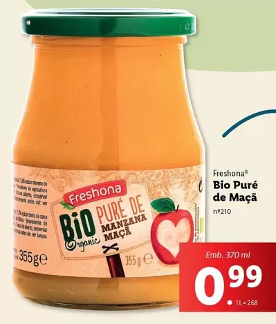 Oferta de Bio - Bio Puré De Maçã por 0,99€ em Lidl