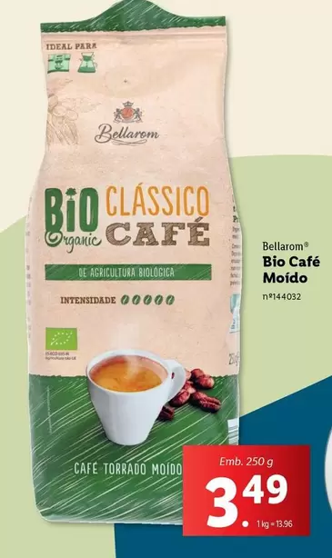 Oferta de Bellarom - Bio Café por 3,49€ em Lidl