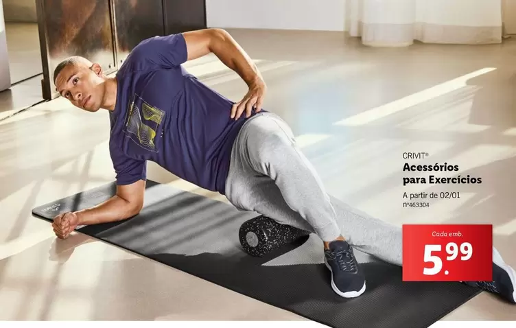 Oferta de Crivit - Acessórios Para Exerccios por 5,99€ em Lidl