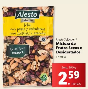 Oferta de Alesto - Mistura De Frutos Secos E Desidratados por 2,59€ em Lidl