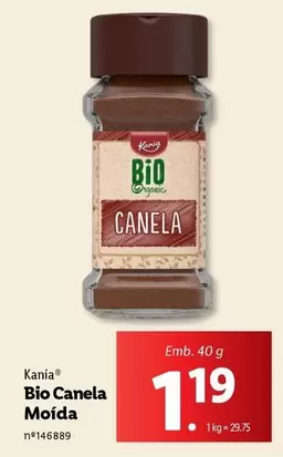 Oferta de Bio - Bio Canela Moida por 1,19€ em Lidl