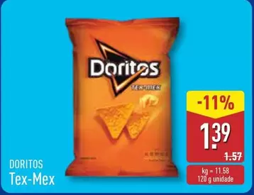 Oferta de Doritos - Tex-Mex por 1,39€ em Aldi