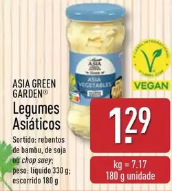 Oferta de Asia Green Garden - Legumes Asiaticos por 1,29€ em Aldi