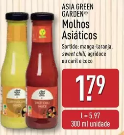 Oferta de Asia Green Garden - Molhos Asiaticos por 1,79€ em Aldi