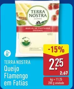 Oferta de Terra Nostra - Queijo Flamengo Em Fatias por 2,25€ em Aldi