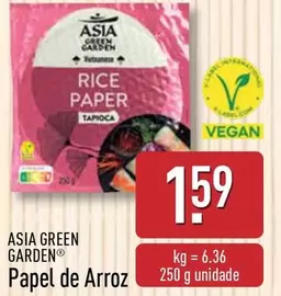 Oferta de Asia Green Garden - Papel De Arroz por 1,59€ em Aldi