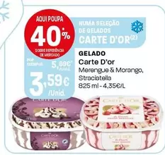 Oferta de Carte D'Or - Gelado por 3,59€ em Intermarché