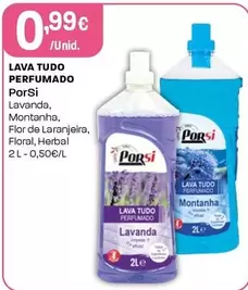 Oferta de Porsi - Lava Tudo Perfumado por 0,99€ em Intermarché