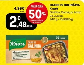 Oferta de Knorr - Caldo P/Culinaria por 2,49€ em Intermarché