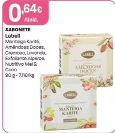 Oferta de Labell - Sabonete por 0,64€ em Intermarché