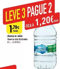 Oferta de Serra da Estrela - Água S/Gas por 1,79€ em Intermarché