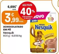 Oferta de Nesquik - Achocolatado Em Po por 3,99€ em Intermarché