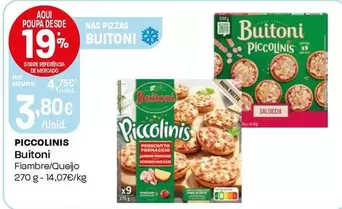 Oferta de Buitoni - Piccolinis por 3,8€ em Intermarché