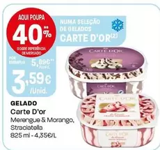 Oferta de Carte d'Or - Gelado por 3,59€ em Intermarché