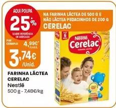 Oferta de Cerelac - Farinha Lactea por 3,74€ em Intermarché