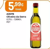 Oferta de Oliveira da Serra - Azeite por 5,99€ em Intermarché