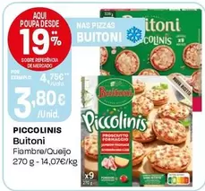 Oferta de Buitoni - Piccolinis por 3,8€ em Intermarché