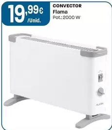 Oferta de Flama - Convector por 19,99€ em Intermarché