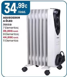 Oferta de Jocca - Aquecedor A Óleo por 34,99€ em Intermarché