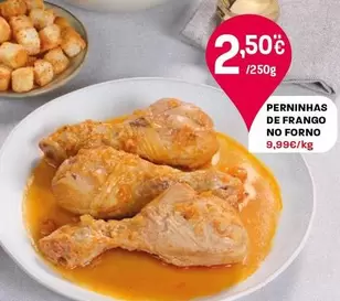 Oferta de Perninhas De Frango No Forno por 2,5€ em Intermarché