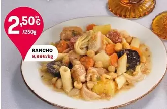 Oferta de Rancho por 2,5€ em Intermarché