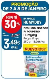 Oferta de A+ - Desumidificador P/ Roupeiro por 3,49€ em Intermarché