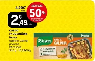 Oferta de Knorr - Caldo P/Culinária por 2,49€ em Intermarché